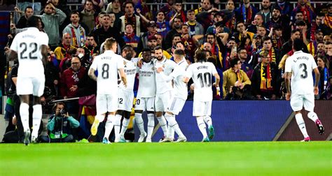 real madrid – barcelone direct
